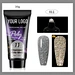 DIAMOND STYLE GLITTER COLOR POLY EXTENSION GEL